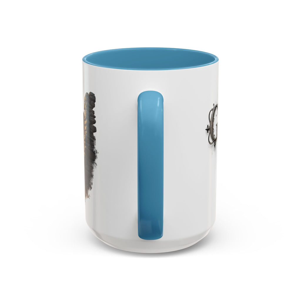 Coffee Mug - Glory in the Ruins Colorful 15 oz Ceramic Cup