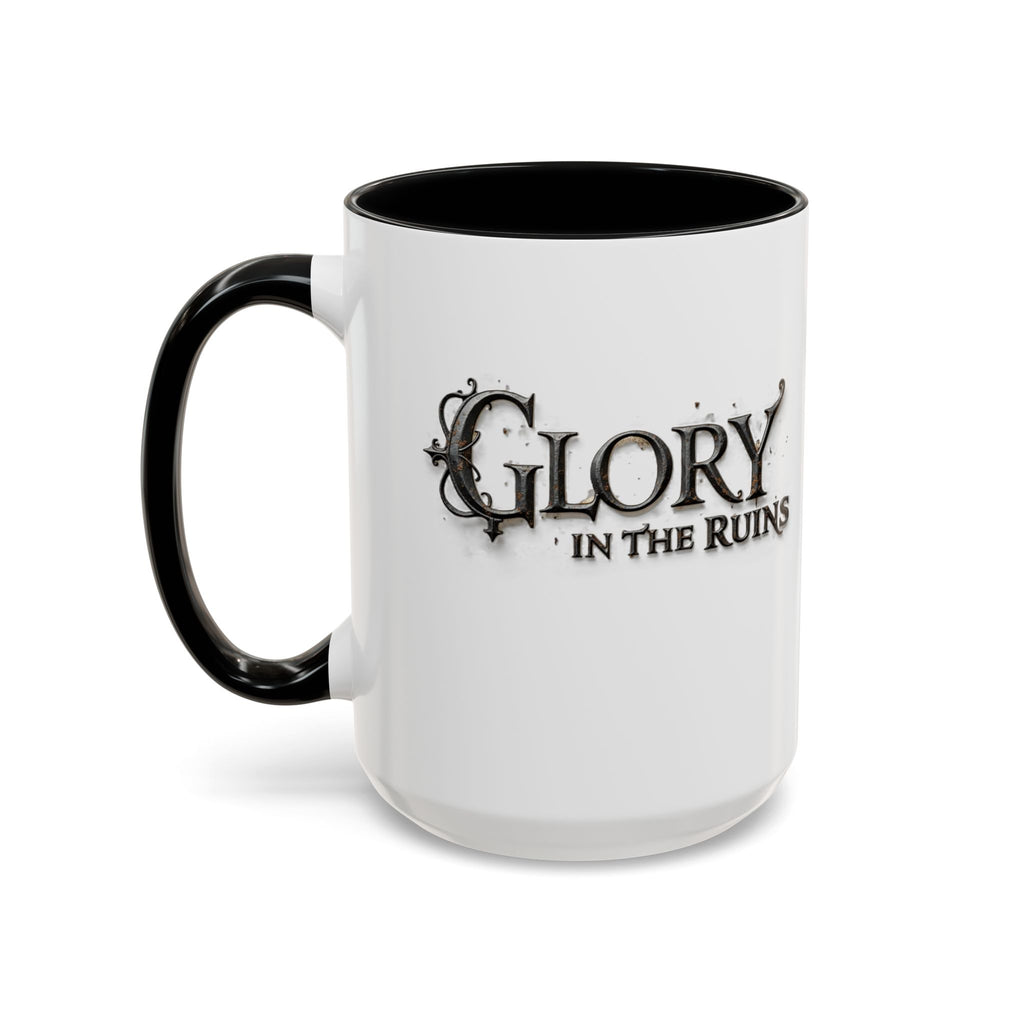 Coffee Mug - Glory in the Ruins Colorful 15 oz Ceramic Cup