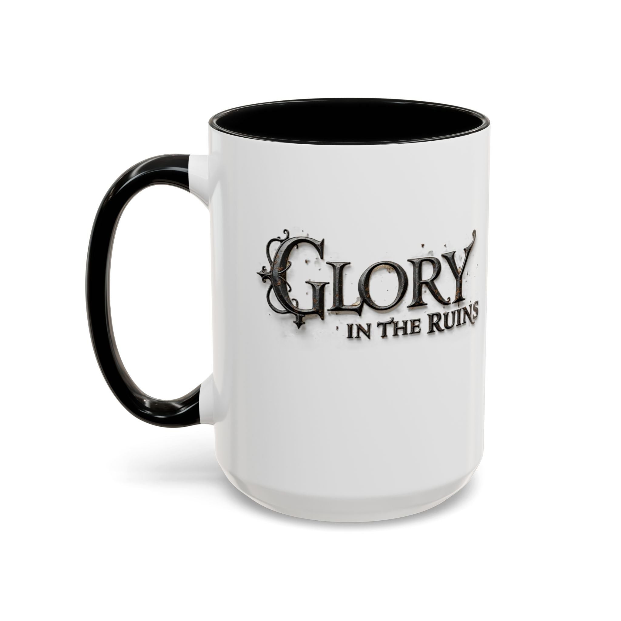Coffee Mug - Glory in the Ruins Colorful 15 oz Ceramic Cup