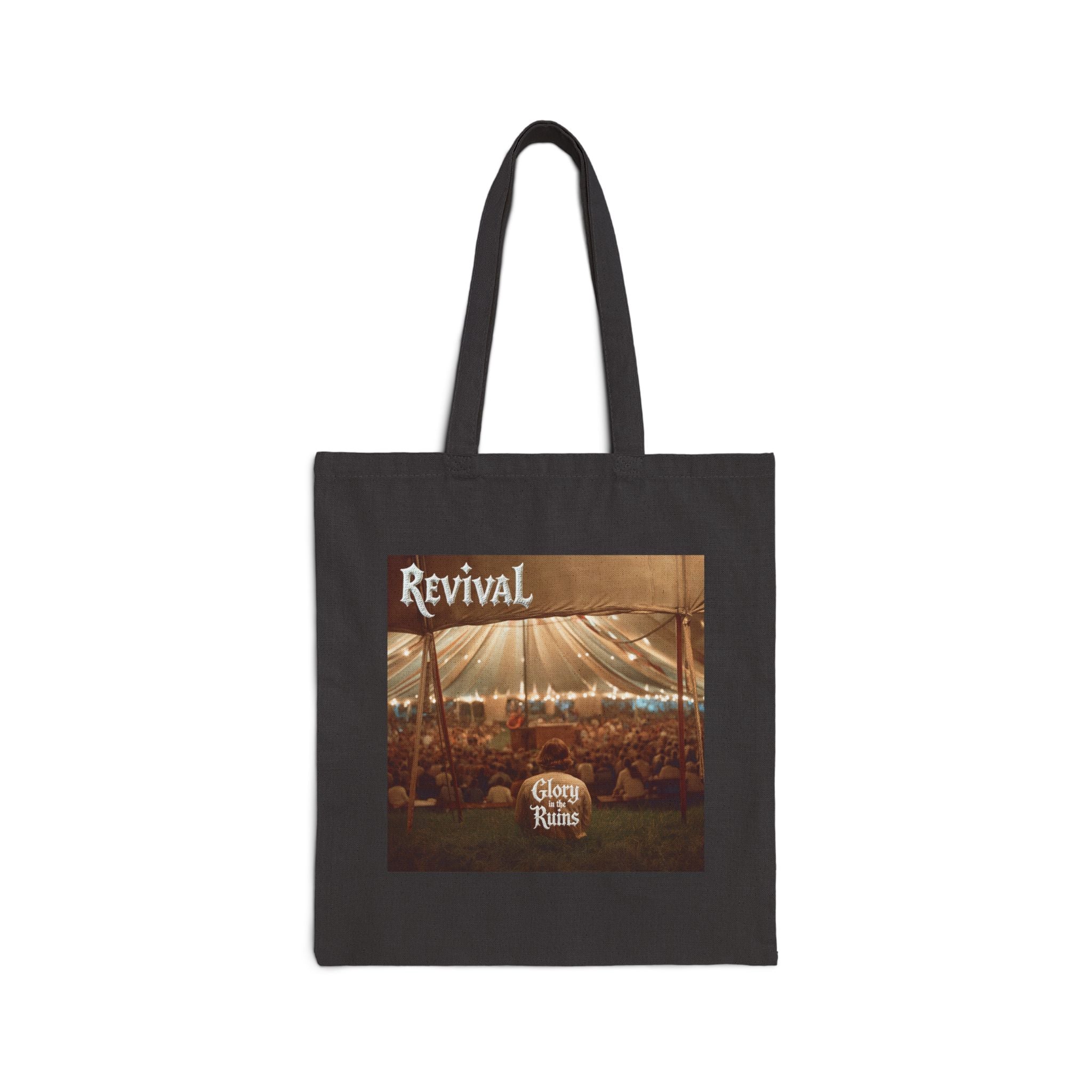 Revival Cotton Canvas Tote Bag - Glory In The Ruins