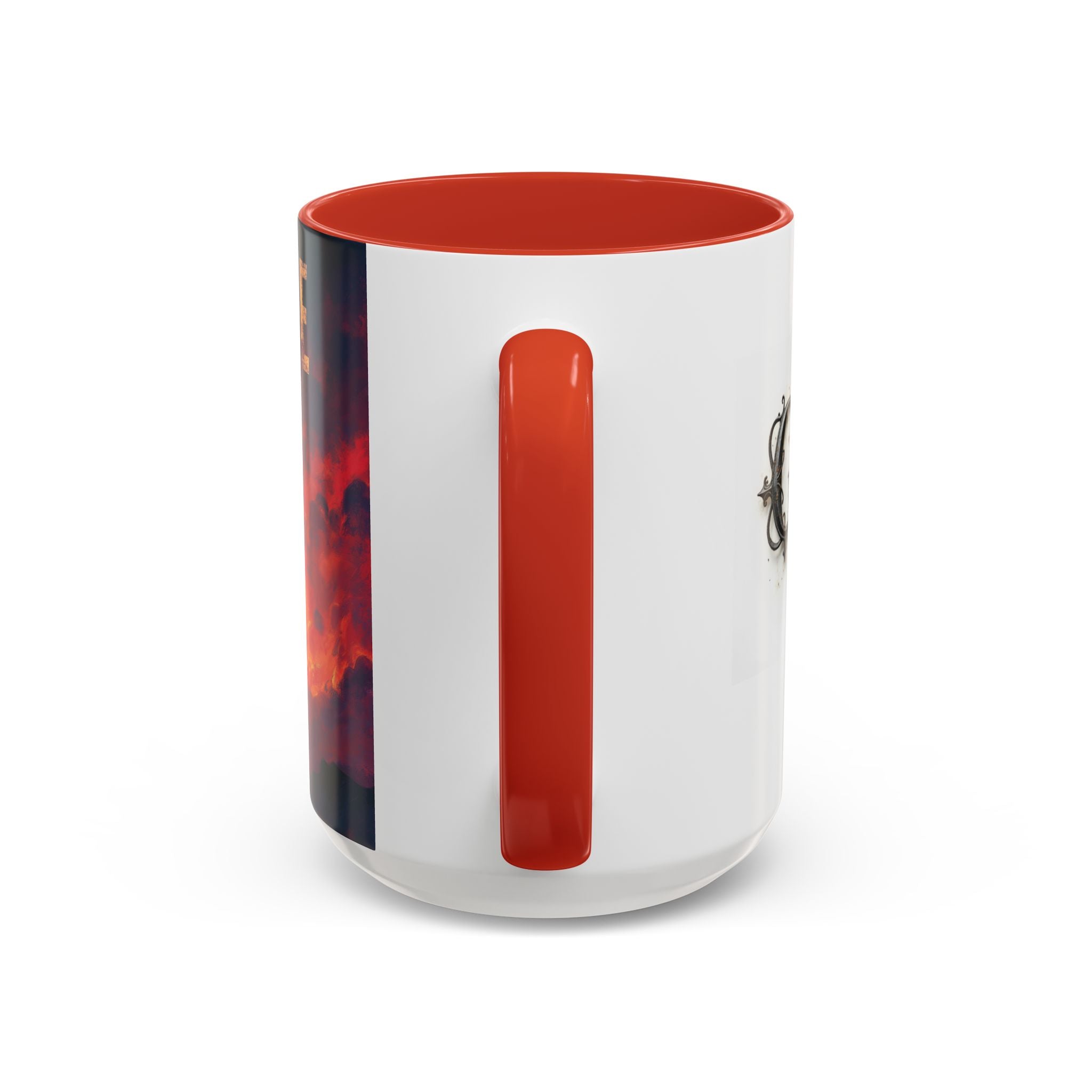 FIRE - Glory In The Ruins Coffee Mug - Vintage Festival Drinkware, Perfect for Gathering, Celebrations, Gift for Music Lovers, Home Decor