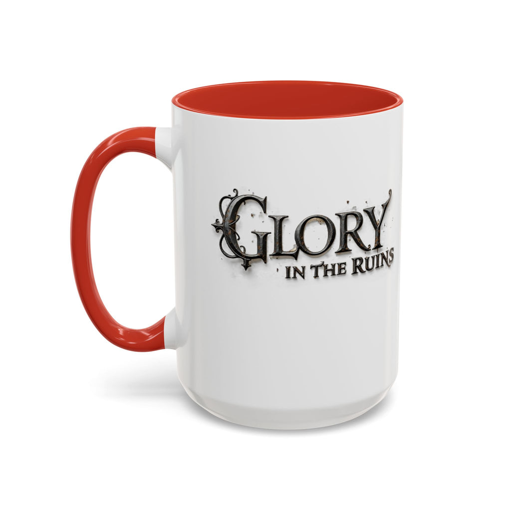 Coffee Mug - Glory in the Ruins Colorful 15 oz Ceramic Cup