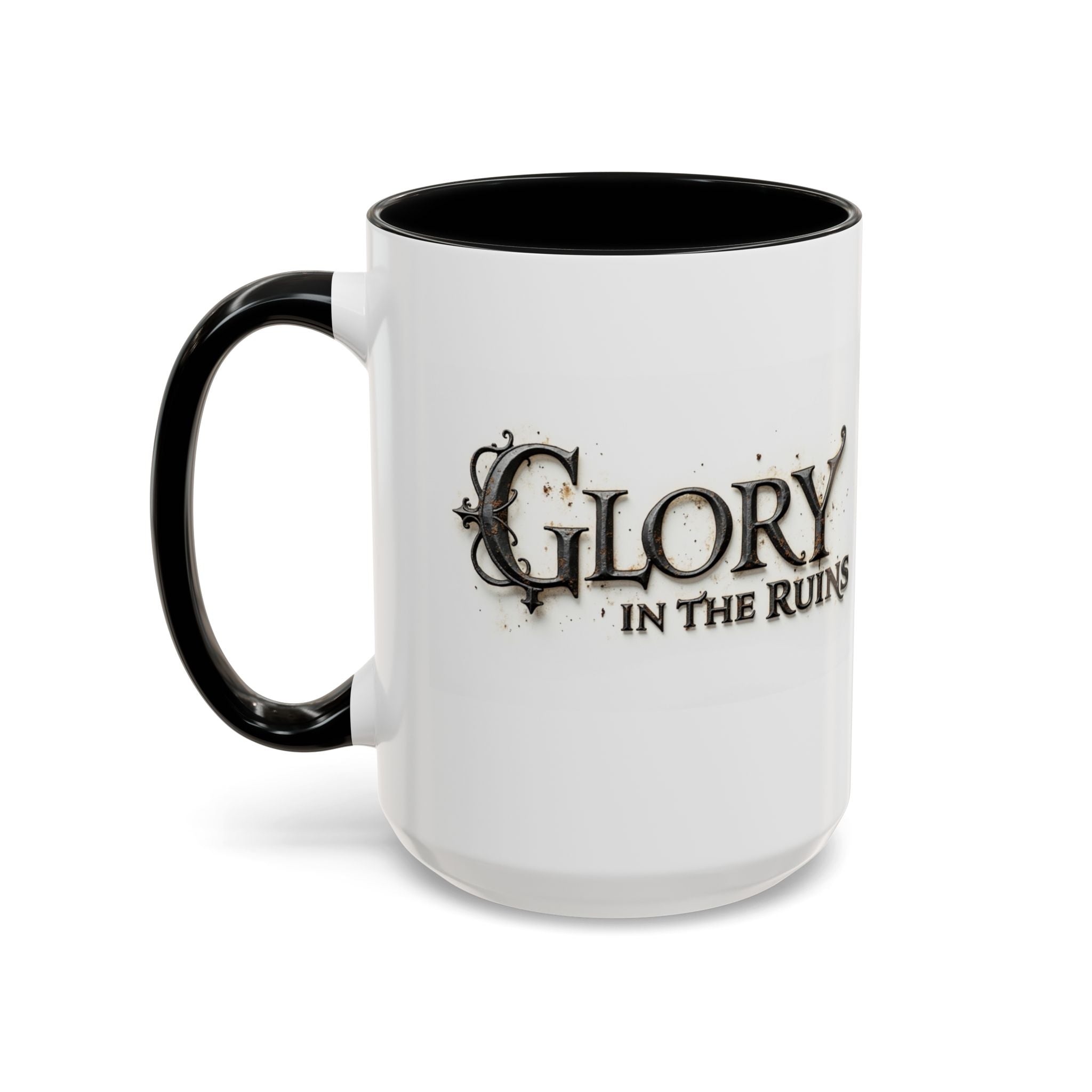 Find Jesus - Glory In The Ruins Coffee Mug - Vintage Festival Drinkware, Perfect for Gathering, Celebrations, Gift for Music Lovers, Home Decor