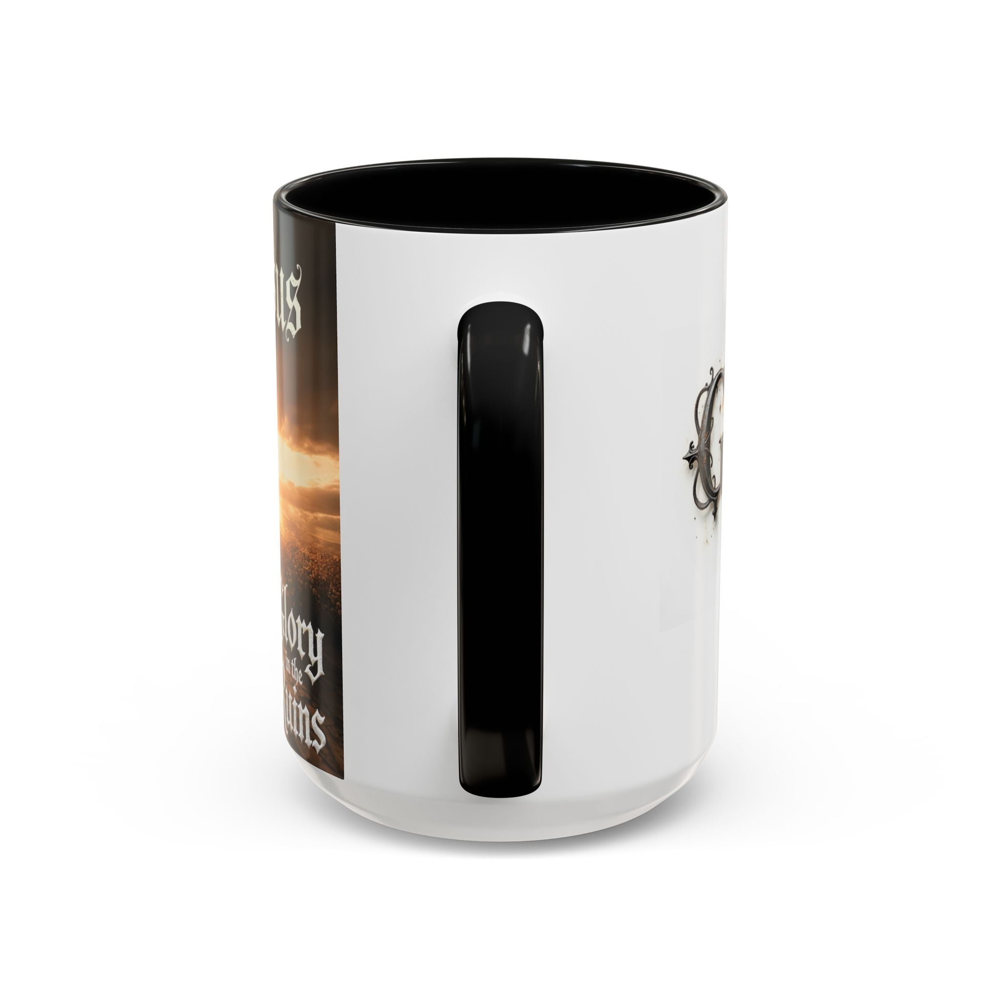 Find Jesus - Glory In The Ruins Coffee Mug - Vintage Festival Drinkware, Perfect for Gathering, Celebrations, Gift for Music Lovers, Home Decor