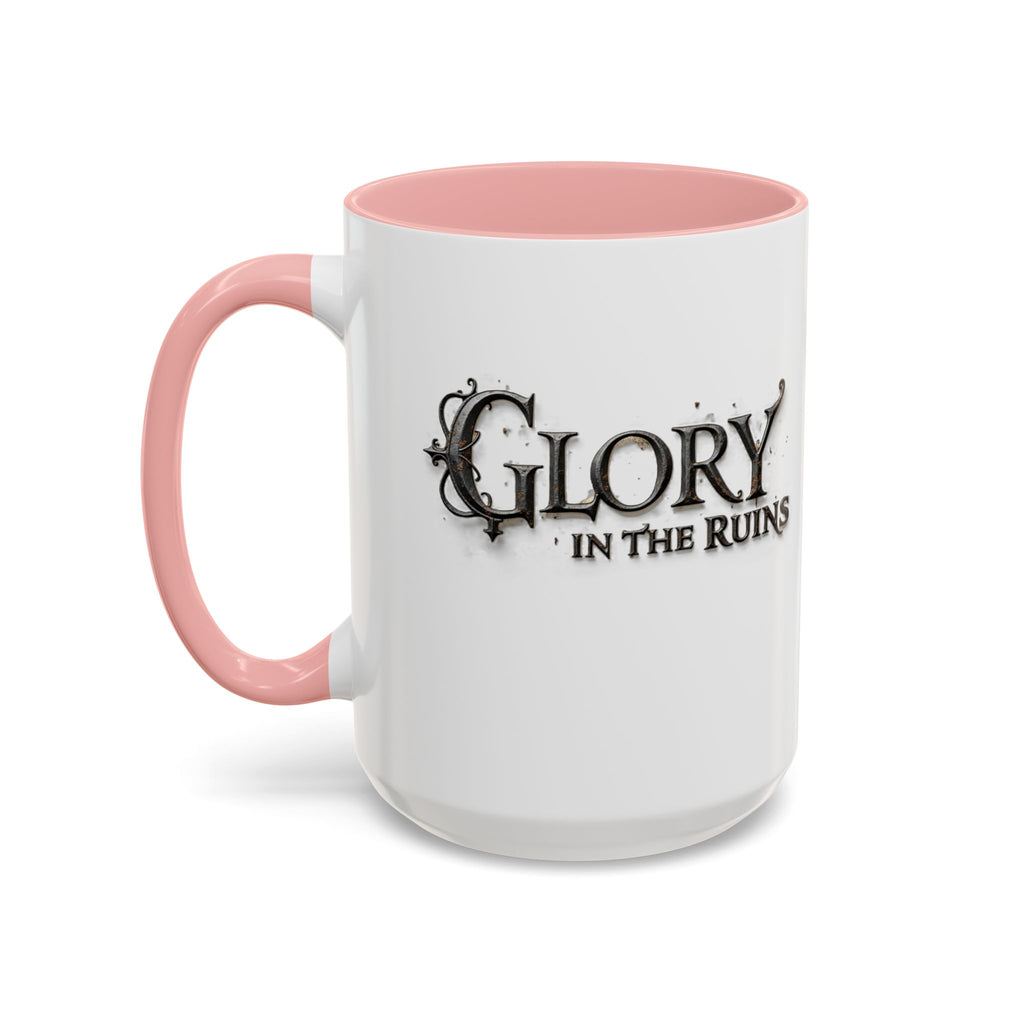 Coffee Mug - Glory in the Ruins Colorful 15 oz Ceramic Cup