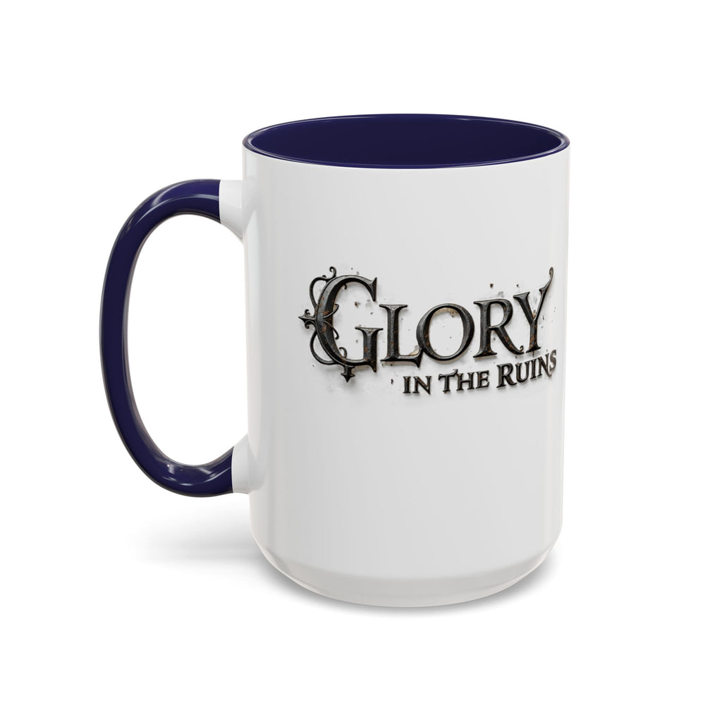 Coffee Mug - Glory in the Ruins Colorful 15 oz Ceramic Cup